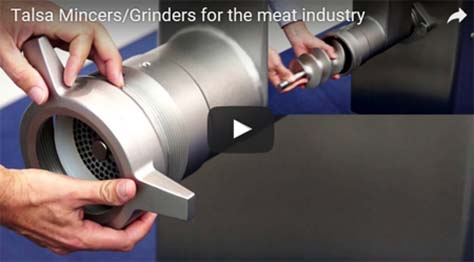 Talsa Grinders for the meat industry