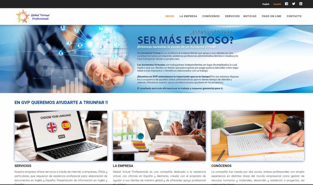 Global Virtual Professionals, traductoras profesionales.
